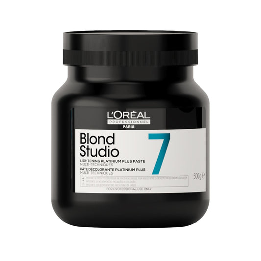 Loreal Professionnel Paris Blond Studio 7 Platinium Plus Hair Lightening Cream - Professional Grade, 500g