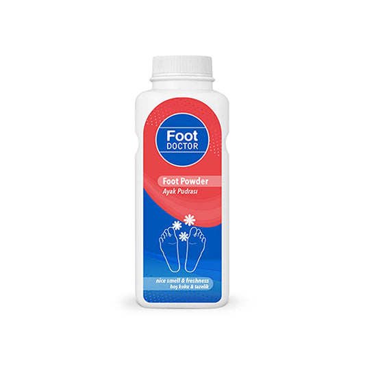 Foot Doctor Antiperspirant Foot Powder for Sweat & Odor Control - Refreshing Foot Care