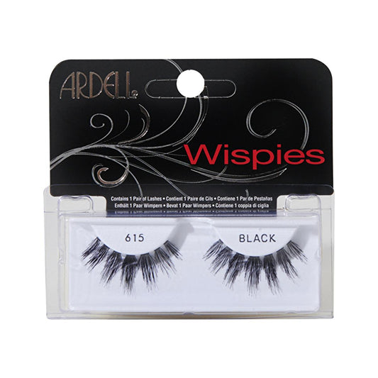 Ardell False Eyelashes Natural Glamour 615 Lash - Reusable Black Eyelash Extensions for Effortless Beauty Enhancement