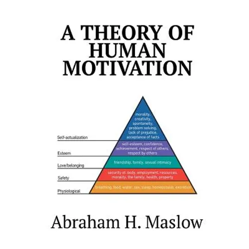 A Theory of Human Motivation - Paperback