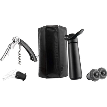 Vacu Vin Wine Saver Pump with 2 Vacuum Bottle Stoppers