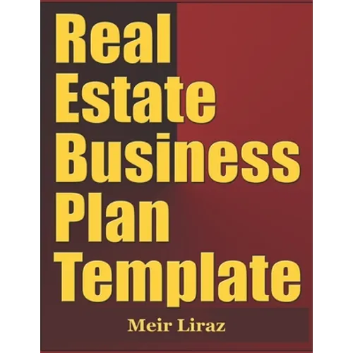Real Estate Business Plan Template - Paperback