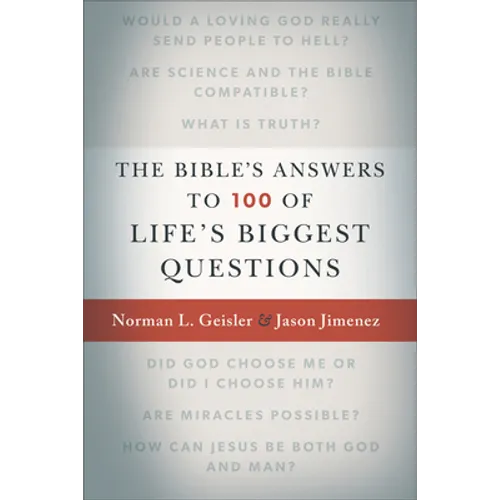 The Bible's Answers to 100 of Life's Biggest Questions - Paperback