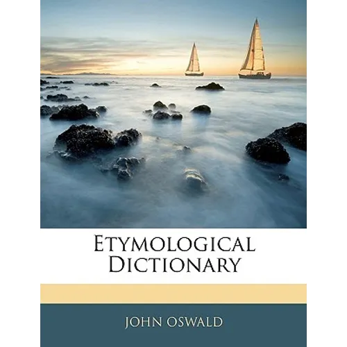 Etymological Dictionary - Paperback