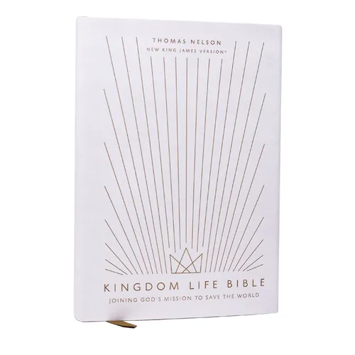 Kingdom Life Bible: Joining God's Mission to Save the World (Nkjv, Hardcover, Red Letter, Comfort Print) - Hardcover