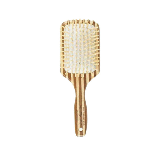 Olivia Garden Bamboo Touch Detangle Massage Hair Brush L - Eco-Friendly Hair Care Tool for Gentle Detangling & Scalp Massage