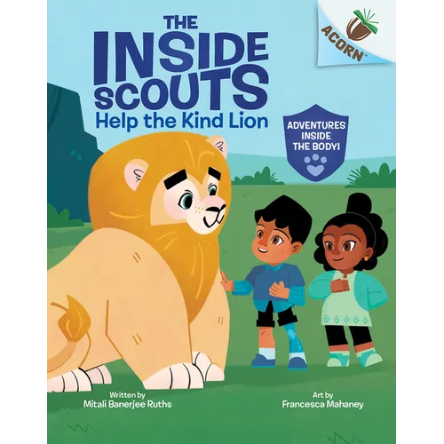 Help the Kind Lion: An Acorn Book (the Inside Scouts #1) - Hardcover