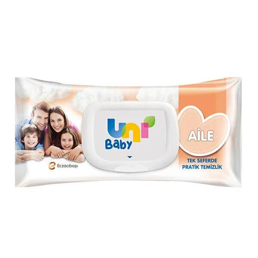 Uni Baby Wipes - Chemical-Free, Gentle Cleaning for Babies & Family - 90 Count