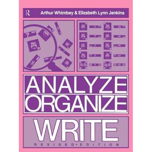 Analyze, Organize, Write - Paperback