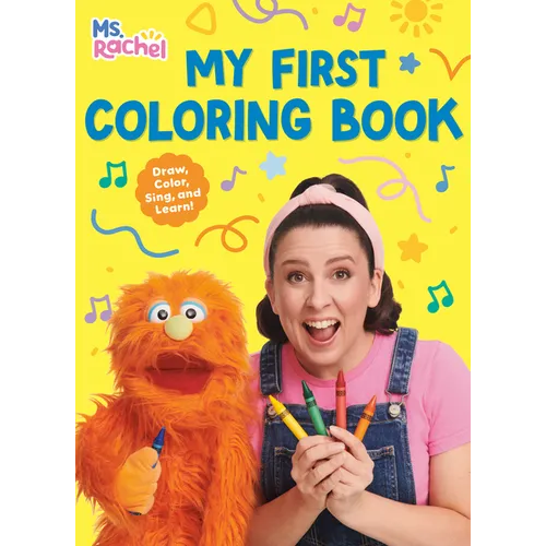 My First Coloring Book (Ms. Rachel) - Paperback