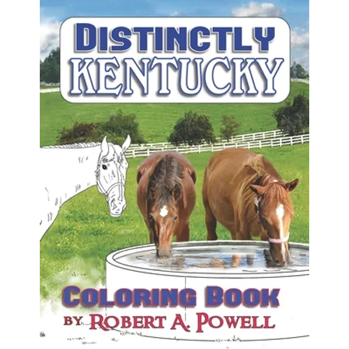 Distinctly Kentucky: Coloring Book - Paperback