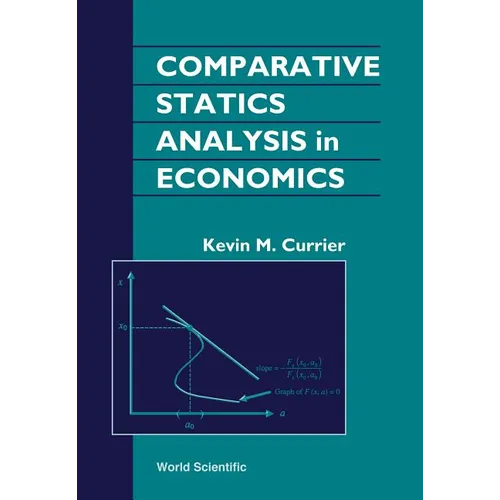 Comparative Statics Analysis in Economics - Hardcover
