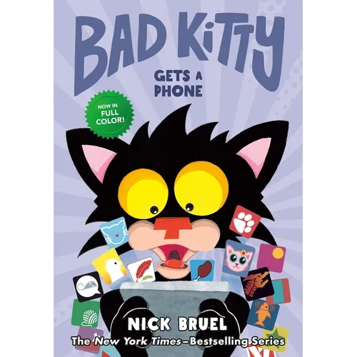 Bad Kitty Gets a Phone (Graphic Novel) - Hardcover