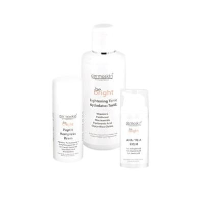 Dermoskin Be Bright Anti-Aging Skincare Set - Skincare for Hyperpigmentation, Brightening & Anti-aging Skincare