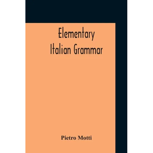 Elementary Italian Grammar - Paperback