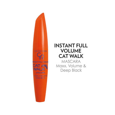 Golden Rose Instant Full Volume Cat Walk Mascara - Volumizing, Dramatic Lash Effect for Special Occasions