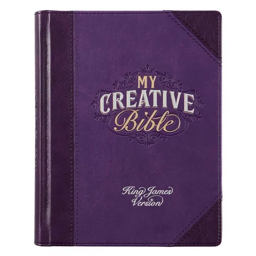 My Creative Bible Purple - Leather