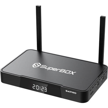 WALLECOM 2023 Latest S4 PRO Smart TV Box (Refurbished)