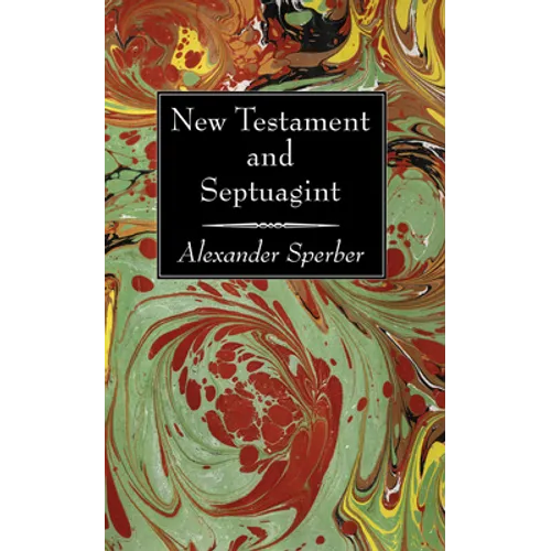 New Testament and Septuagint - Hardcover