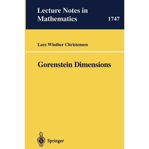 Gorenstein Dimensions - Paperback