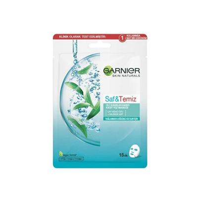 Garnier Face Mask Anti-Acne Purifying Tea Tree Extract Salicylic Acid for Oily Skin