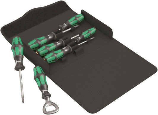 Wera 300/7 Set 2 Kraftform Plus Screwdriver Set 7 Piece 05105624001