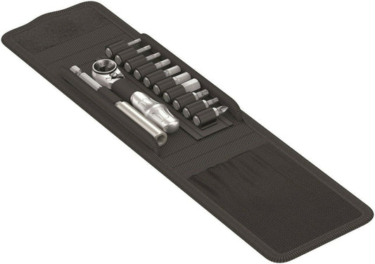 Wera Bicycle Set 1 Zyklop Mini Ratchet Set 1/4" Drive Metric 05004170001