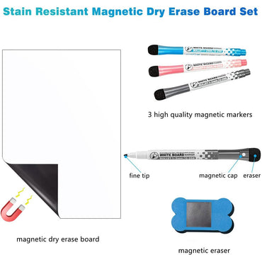 Whiteboard Magnetic Dry Erase Board Self Adhesive