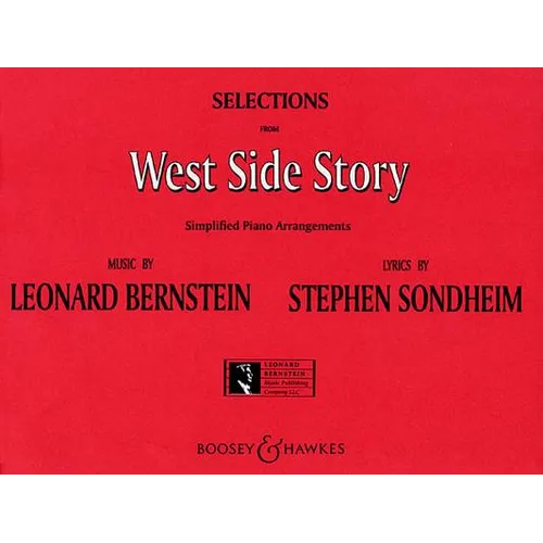 West Side Story: Simplified Piano Arrangements - Paperback