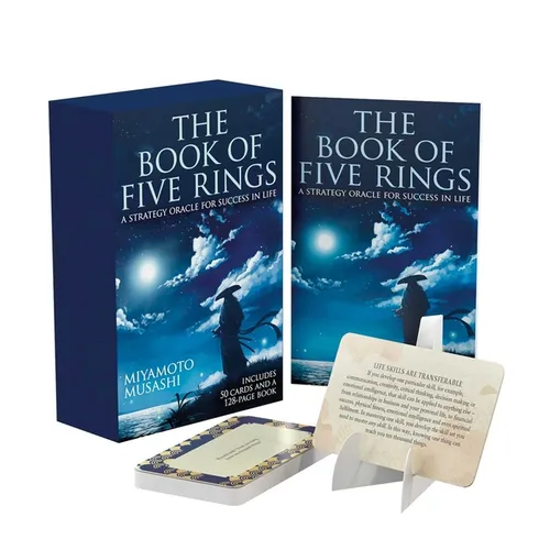 The Book of Five Rings Book & Card Deck: A Strategy Oracle for Success in Life: Includes 50 Cards and a 128-Page Book - Paperback