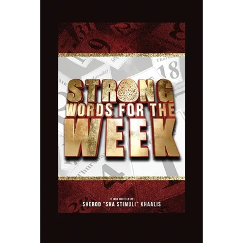 Strong Words for the Week - Paperback