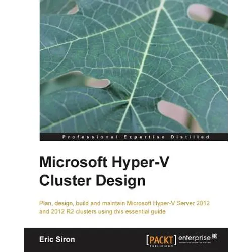 Microsoft Hyper-V Cluster Design - Paperback