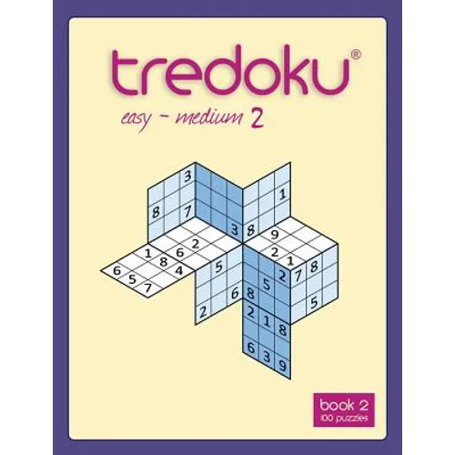 Tredoku - Easy-Medium 2 - Paperback