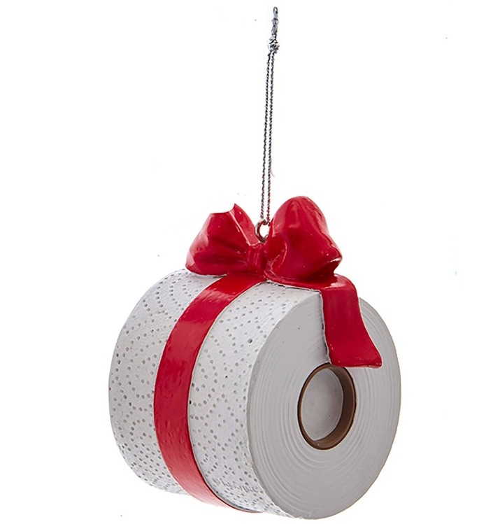 Pandemic Memories Ornament - Single Roll of Toilet Paper