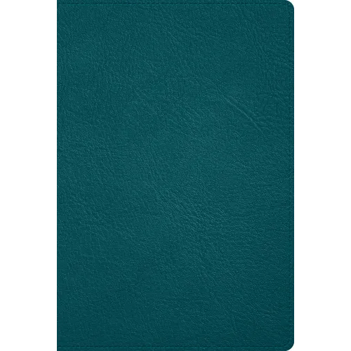 Rvr 1960 Biblia Deluxe, Verde Turquesa Piel Genuina - Leather