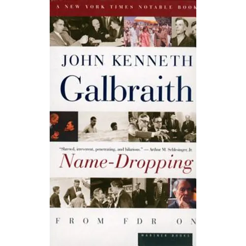Name-Dropping: From F.D.R. on - Paperback