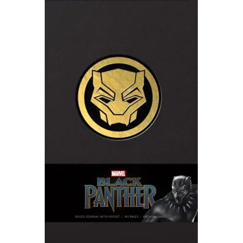 Marvel's Black Panther Hardcover Ruled Journal - Hardcover