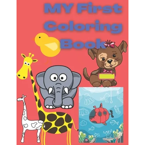 My First Coloring book - Paperback