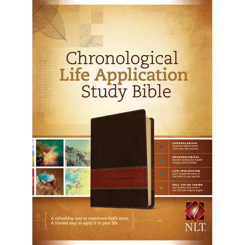 Chronological Life Application Study Bible-NLT - Imitation Leather
