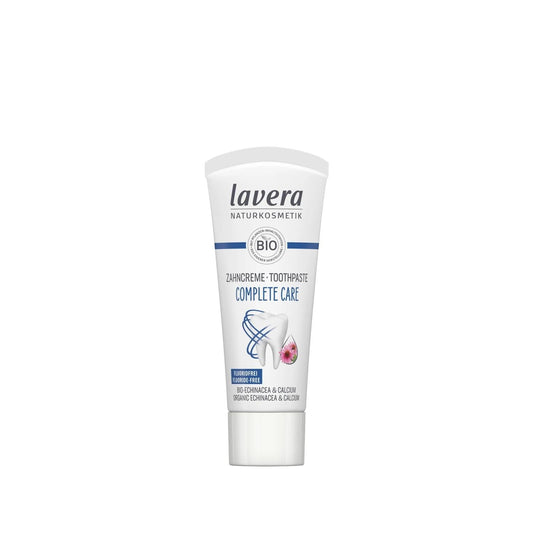 Lavera Fluoride-Free Toothpaste (20ml Travel Size): Natural, Chemical-Free Oral Care for Sensitive Teeth