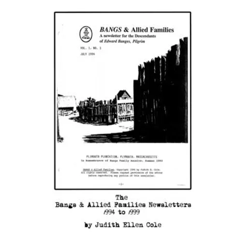 Bangs and Allied Families Newsletters - Paperback