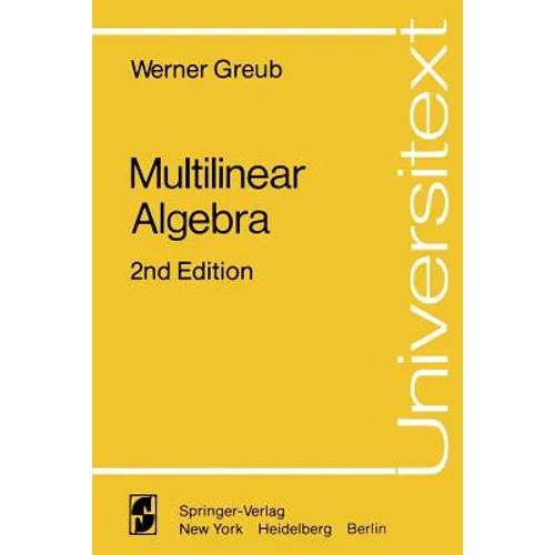Multilinear Algebra - Paperback