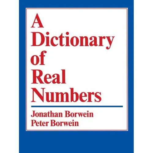 A Dictionary of Real Numbers - Paperback