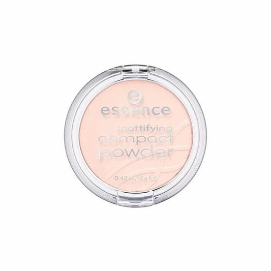 Essence Compact Powder: Mattifying Face Powder for Oil Control & Flawless Skin - Easy Application, Portable Design