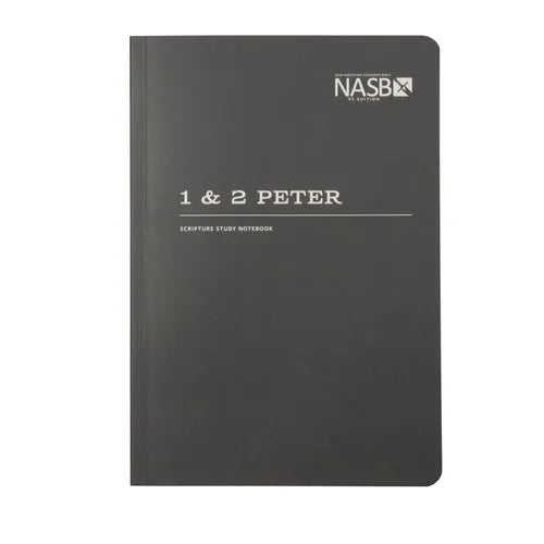 NASB Scripture Study Notebook: 1 & 2 Peter: NASB - Paperback