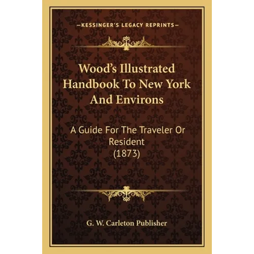 Wood's Illustrated Handbook To New York And Environs: A Guide For The Traveler Or Resident (1873) - Paperback