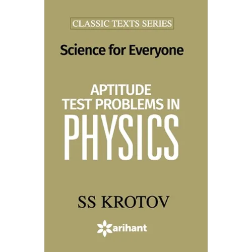 Aptitude Test Problems IN Physics - Paperback