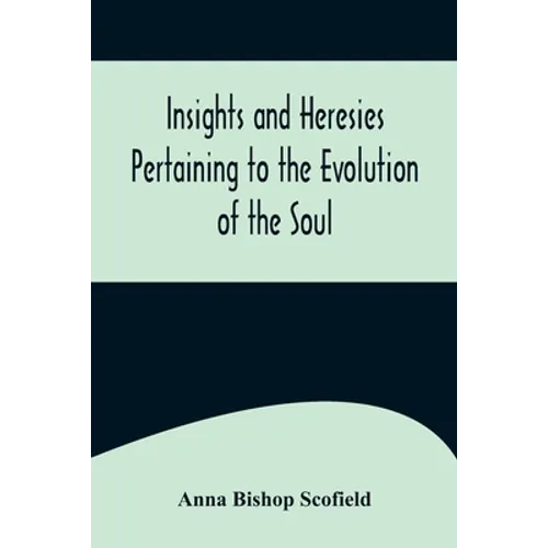 Insights and Heresies Pertaining to the Evolution of the Soul - Paperback