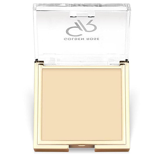 Golden Rose Mineral Powder Makeup - Matte Finish, Natural, Suitable for All Skin Types