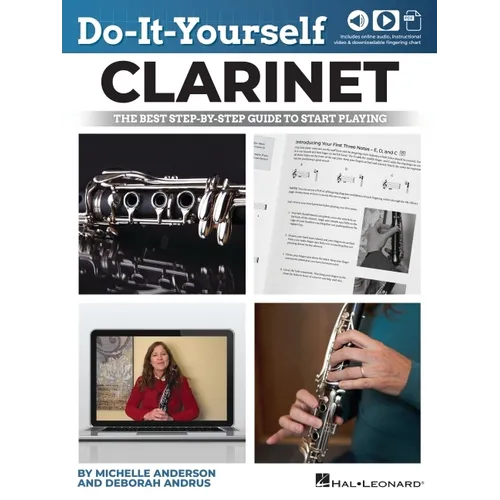 Do-It-Yourself Clarinet: The Best Step-By-Step Guide to Start Playing - Book with Online Audio and Instructional Videos - Paperback